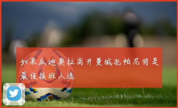 如果瓜迪奥拉离开曼城孔帕尼将是最佳接班人选